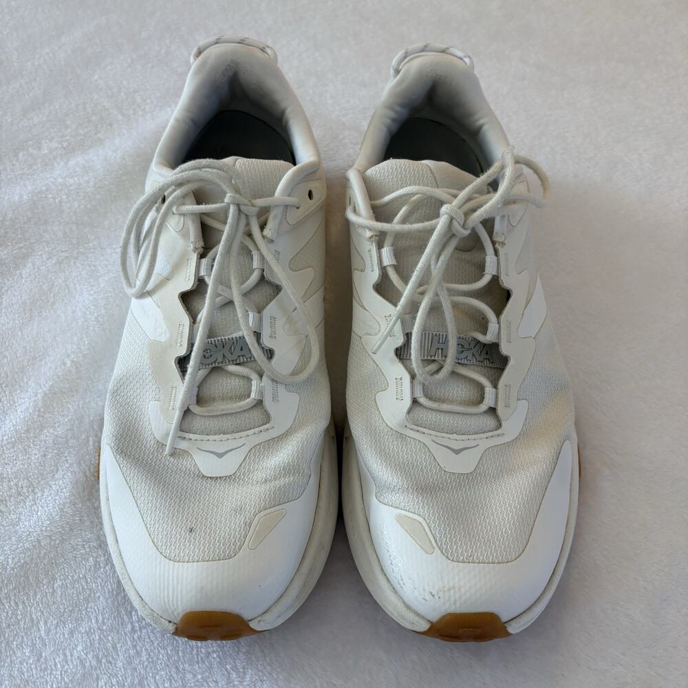 Hoka One Women's Transport Commuter Walking Sneakers Size US 11B Shoes White